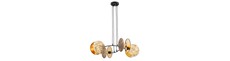 Motif 4 Guld pendellampe - Ø20 cm, E27, 230V, uden lyskilde