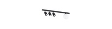 Baster 4 Sort loftslampe - Ø14 cm, GU10 & E14, 230V, uden lyskilde
