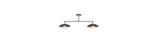 Kobe 2 Sort lysekrone - Ø30 cm, E27, 230V, uden lyskilde