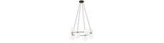 Azura 8 Sort/Opal pendellampe - Ø14 cm, E14, 230V, uden lyskilde