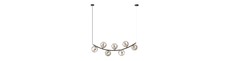 Ritz 7 Sort/Grafit pendellampe - Ø14 cm, E14, 230V, uden lyskilde