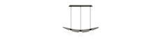 Aura 3 Sort/Opal pendellampe - Ø14 cm, E14, 230V, uden lyskilde