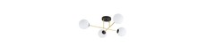 Magnum 4 Sort/Opal loftslampe - Ø14 cm, E14, 230V, uden lyskilde