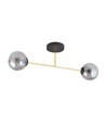 Magnum 2 Sort/Grafit loftslampe - Ø14 cm, E14, 230V, uden lyskilde