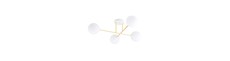 Magnum 4 Hvid/Opal loftslampe - Ø14 cm, E14, 230V, uden lyskilde