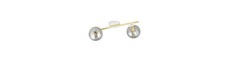 Splendi 2 Hvid/Grafit loftslampe - Ø14 cm, E14, 230V, uden lyskilde