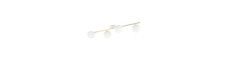 Splendi 4 Hvid/Opal loftslampe - Ø14 cm, E14, 230V, uden lyskilde