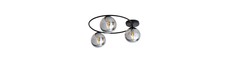 Sopra 3 Sort/Grafit loftslampe - Ø14 cm, E14, 230V, uden lyskilde