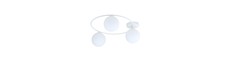 Sopra 3 Hvid/Opal loftslampe - Ø14 cm, E14, 230V, uden lyskilde