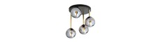 Dolce 4 Sort/Grafit loftslampe - Ø14 cm, E14, 230V, uden lyskilde