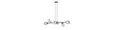 Pandora 6 Sort/Grafit pendellampe - Ø12 cm, E14, 230V, uden lyskilde