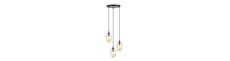 Astral 3 Sort Premium Rav pendellampe - Ø12 cm, E14, 230V, uden lyskilde