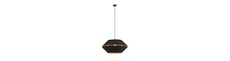 Piano 1 Sort/Guld pendellampe - Ø42 cm, E27, 230V, uden lyskilde