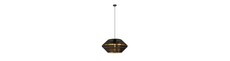 Malia 1 Sort/Guld pendellampe - Ø42 cm, E27, 230V, uden lyskilde