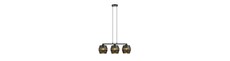 Malia 3 Sort/Guld pendellampe - Ø15 cm, E27, 230V, uden lyskilde