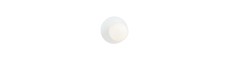 Oslo K1 Hvid/Opal væglampe - Ø15 cm, E14, 230V, uden lyskilde