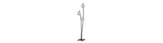 Hunter LP3 Sort/Grafit gulvlampe - Ø14 cm, E14, 230V, uden lyskilde