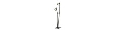 Hunter LP3 Sort/Stribe gulvlampe - Ø14 cm, E14, 230V, uden lyskilde
