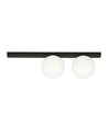 Fit 2 Sort/Opal loftslampe - Ø15 cm, E14, 230V, uden lyskilde