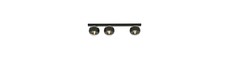Fit 3 Sort/Stribe loftslampe - Ø14 cm, E14, 230V, uden lyskilde