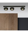 Fit 3 Sort/Stribe loftslampe - Ø14 cm, E14, 230V, uden lyskilde