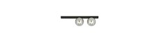 Fit 2 Sort/Grafit loftslampe - Ø14 cm, E14, 230V, uden lyskilde