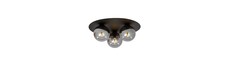 Solar 3 Sort/Grafit loftslampe - Ø14 cm, E14, 230V, uden lyskilde