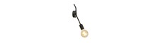 Frix K1 Sort loftslampe - E27, 230V, uden lyskilde