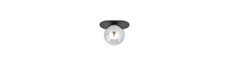 Plaza 1 Sort/Grafit loftslampe - Ø14 cm, E14, 230V, uden lyskilde