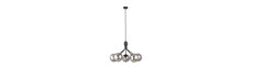 Nova 5 Sort/Grafit pendellampe - Ø14 cm, E14, 230V, uden lyskilde