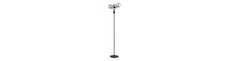 Nova LP3 Sort/Grafit gulvlampe - Ø14 cm, E14, 230V, uden lyskilde