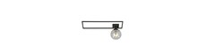 Imago 1A Sort/Grafit loftslampe - Ø14 cm, E14, 230V, uden lyskilde
