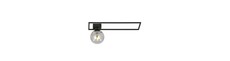 Imago 1B Sort/Grafit loftslampe - Ø14 cm, E14, 230V, uden lyskilde