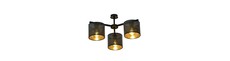 Jordan 3 Sort/Guld loftslampe - Ø15 cm, E27, 230V, uden lyskilde