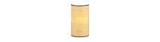 Aston K1 Rattan væglampe - Ø18 cm, E14, 230V, uden lyskilde