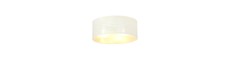 Aston 3 Hvid/Guld loftslampe - Ø50 cm, E27, 230V, uden lyskilde