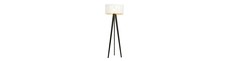 Aston LP1 Hvid/Guld gulvlampe - Ø45 cm, E27, 230V, uden lyskilde