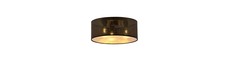 Aston 3 Sort/Guld loftslampe - Ø50 cm, E27, 230V, uden lyskilde