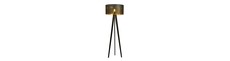 Aston LP1 Sort/Guld gulvlampe - Ø45 cm, E27, 230V, uden lyskilde
