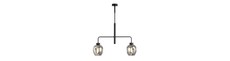 Lukka 2 Sort/Grafit pendellampe - Ø14 cm, E27, 230V, uden lyskilde