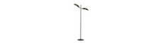 Vene LP2 Sort/Guld gulvlampe - Ø12 cm, E14, 230V, uden lyskilde