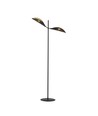 Vene LP2 Sort/Guld gulvlampe - Ø12 cm, E14, 230V, uden lyskilde