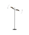 Vene LP2 Sort/Guld gulvlampe - Ø12 cm, E14, 230V, uden lyskilde