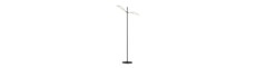 Vene LP2 Hvid/Guld gulvlampe - Ø12 cm, E14, 230V, uden lyskilde