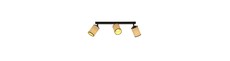 Yoga 3 Sort loftslampe - Ø10 cm, E14, 230V, uden lyskilde
