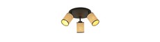 Yoga 3 Premium Sort loftslampe - Ø10 cm, E14, 230V, uden lyskilde