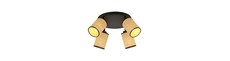 Yoga 4 Premium Sort loftslampe - Ø10 cm, E14, 230V, uden lyskilde