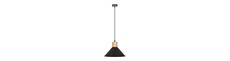 Rowen 1 Sort pendellampe - E27, 230V, uden lyskilde