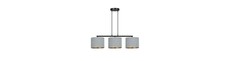 Hilde 3 Sort/Grå pendellampe - Ø20 cm, E27, 230V, uden lyskilde