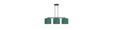 Hilde 3 Sort/Grøn pendellampe - Ø20 cm, E27, 230V, uden lyskilde